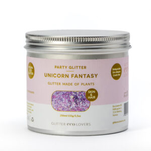 Eco glitter stor pro beholder str 250ml til eventer i fargen rosa fra Glitter Eco Lovers